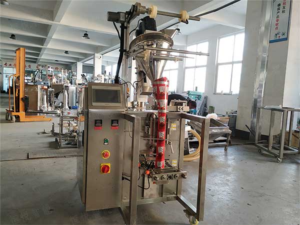 全自動(dòng)足浴泡腳粉包裝機(jī)，無紡布袋型精美